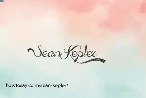 Sean Kepler