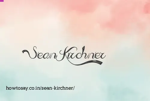 Sean Kirchner