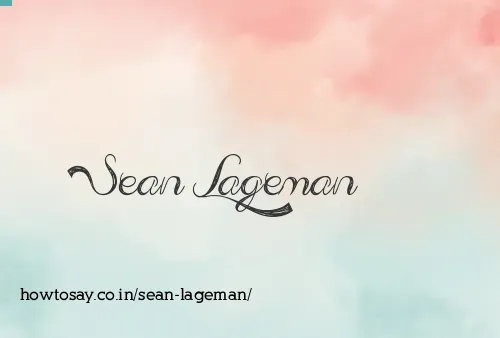 Sean Lageman