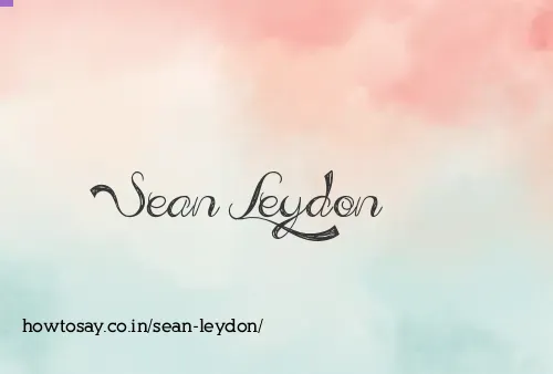 Sean Leydon