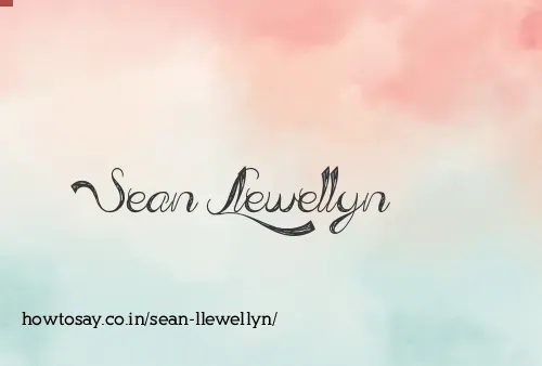 Sean Llewellyn