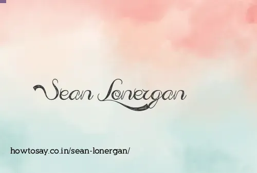 Sean Lonergan
