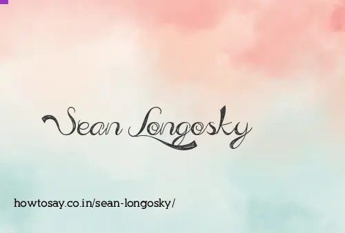 Sean Longosky