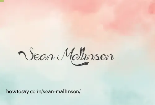 Sean Mallinson