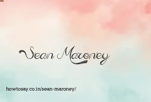 Sean Maroney