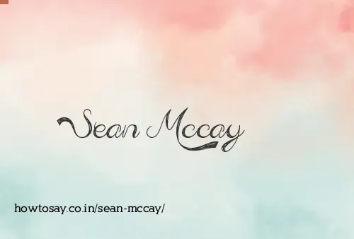 Sean Mccay