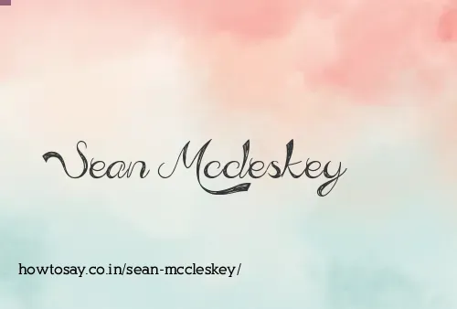 Sean Mccleskey