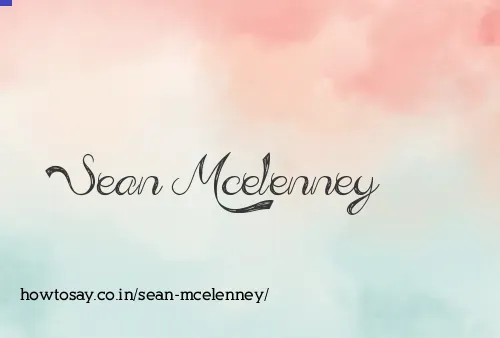 Sean Mcelenney