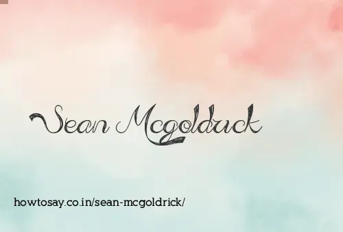 Sean Mcgoldrick
