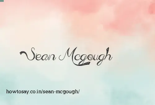 Sean Mcgough