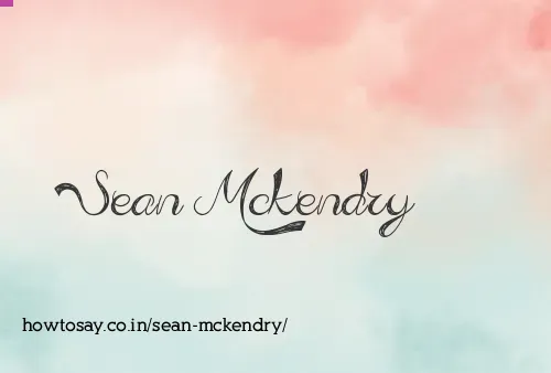 Sean Mckendry