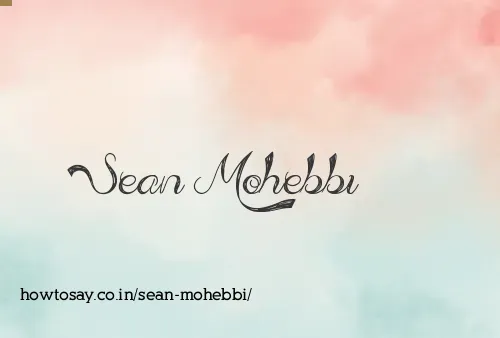 Sean Mohebbi