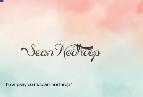 Sean Northrop