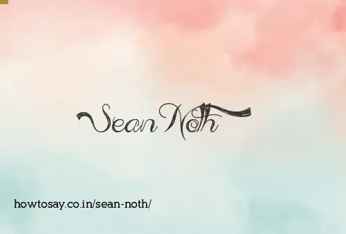 Sean Noth