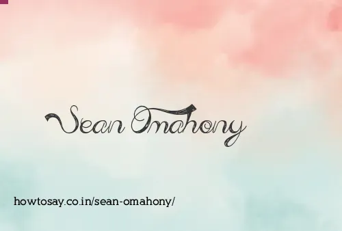 Sean Omahony