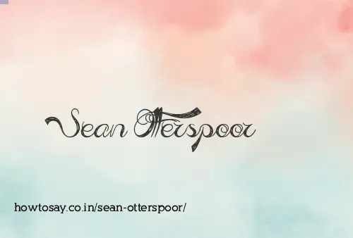 Sean Otterspoor