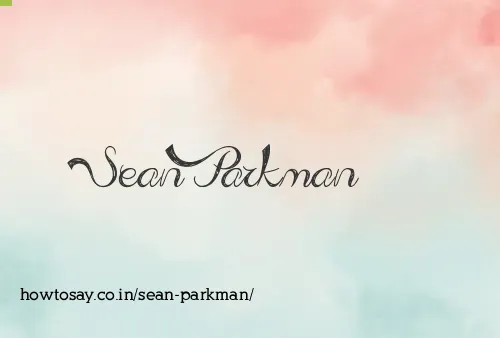 Sean Parkman