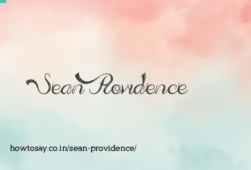 Sean Providence