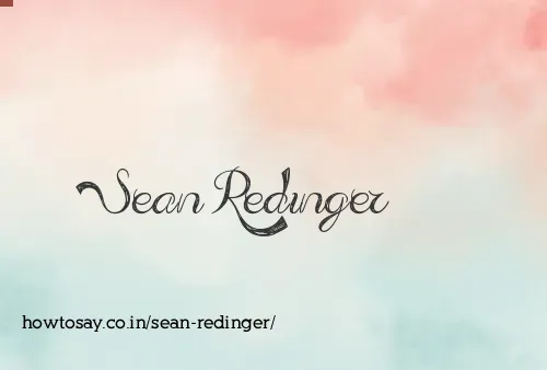 Sean Redinger