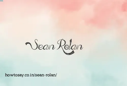 Sean Rolan