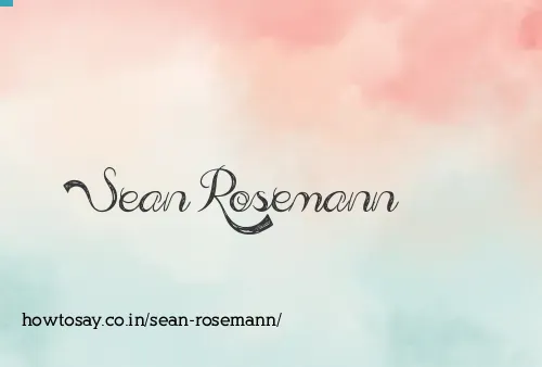 Sean Rosemann