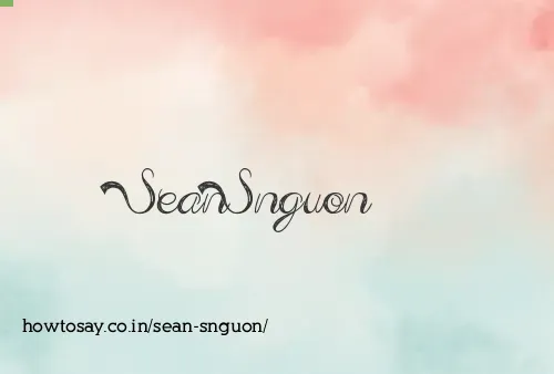 Sean Snguon