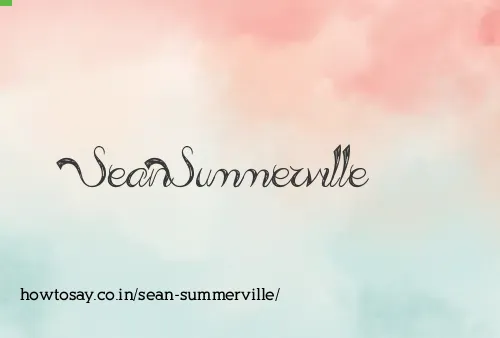 Sean Summerville