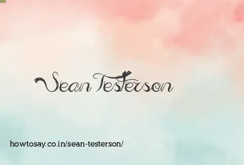 Sean Testerson