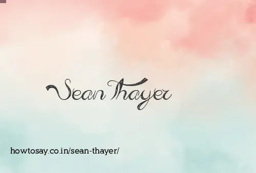 Sean Thayer