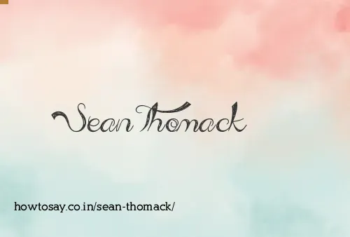 Sean Thomack