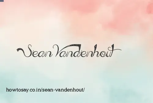 Sean Vandenhout