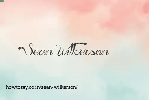 Sean Wilkerson