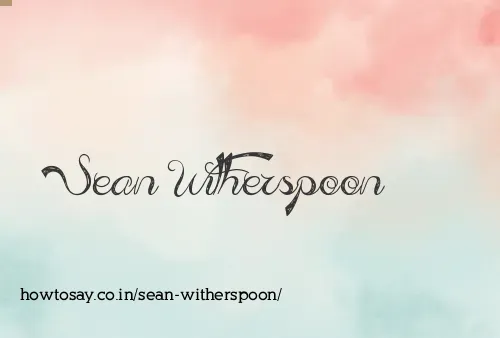 Sean Witherspoon