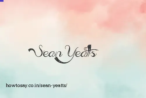 Sean Yeatts