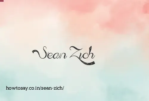 Sean Zich
