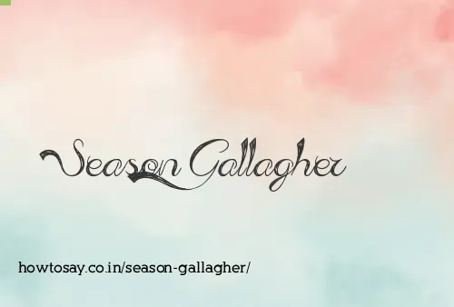 Season Gallagher