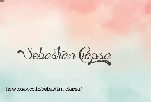 Sebastian Ciapsa