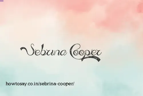 Sebrina Cooper