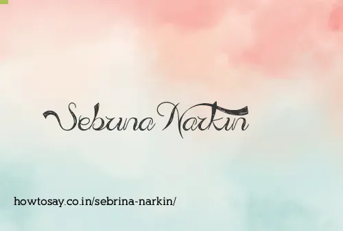 Sebrina Narkin