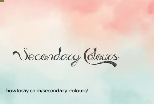 Secondary Colours