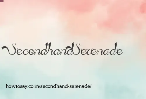 Secondhand Serenade