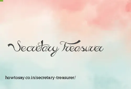 Secretary Treasurer