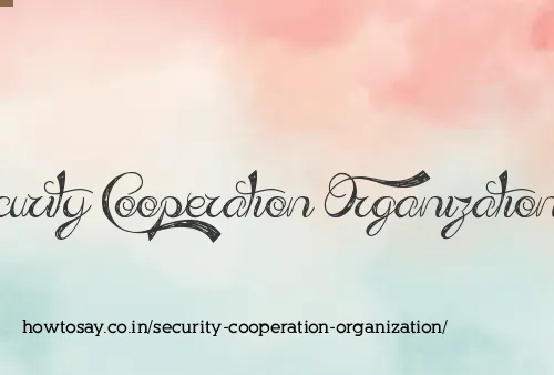 Security Cooperation Organization