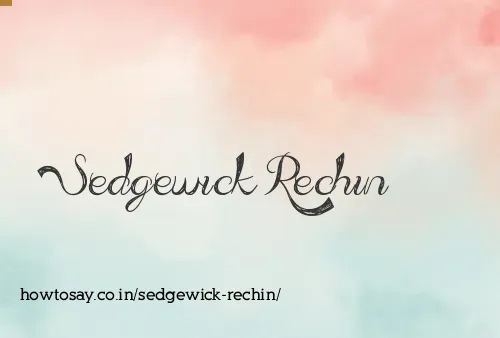 Sedgewick Rechin