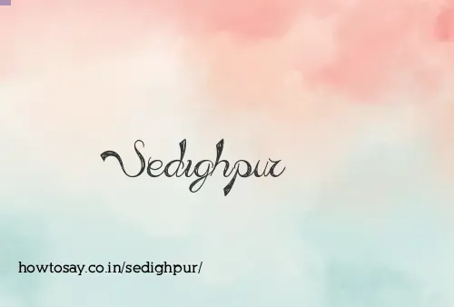 Sedighpur