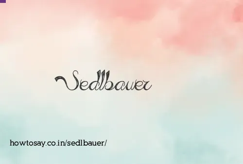 Sedlbauer