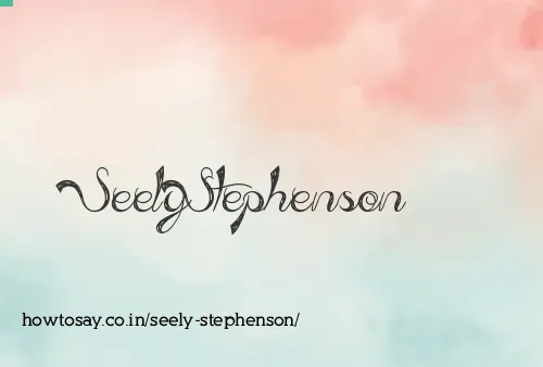 Seely Stephenson
