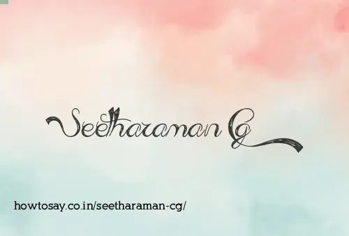 Seetharaman Cg
