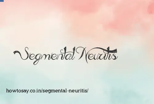 Segmental Neuritis