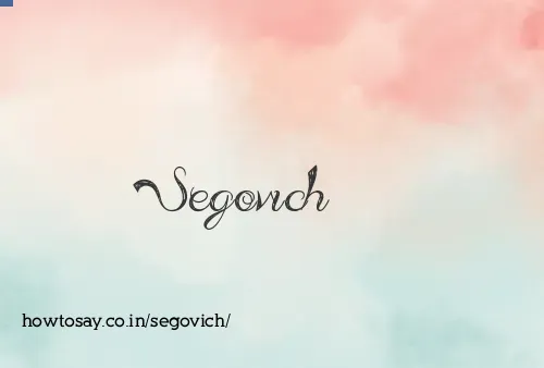 Segovich